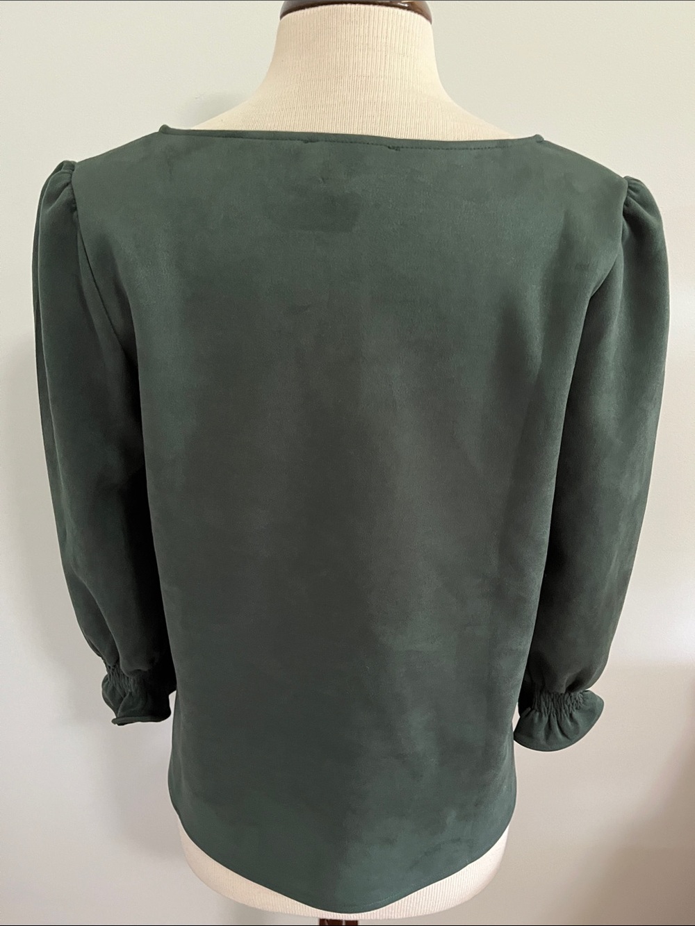 Tuckernuck Faux Suede Easton Swing Blouse - Picture 3 of 6